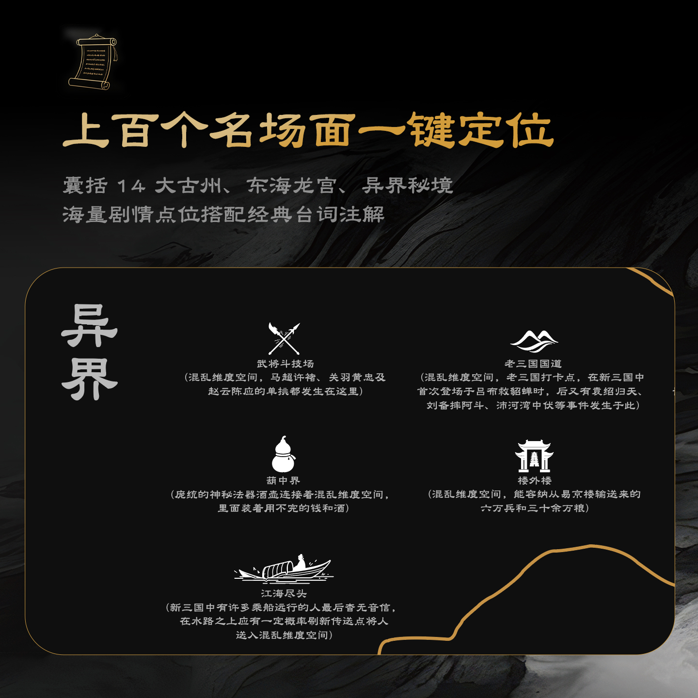 阿米洛 新三国-天意舆图主题桌垫